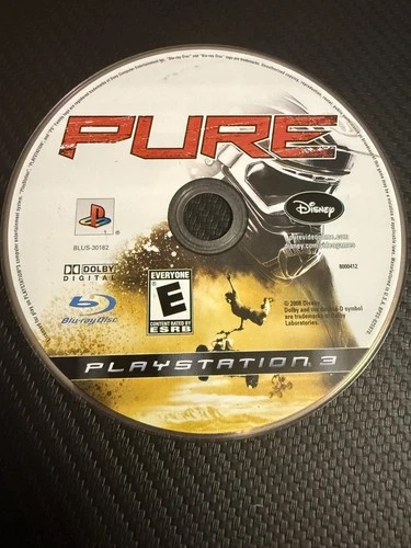 Pure (Sony PlayStation 3, PS3, 2008) DISC ONLY NO TRACKING (#2858)
