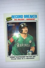2026 Topps Heritage - Record Breakers Cal Raleigh #231 Chrome Refractor