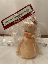 Fibre Craft Mrs Claus Air Freshener Doll 5 1/2" 3427 Christmas Crafts NOS