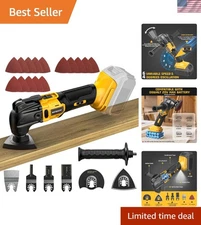 High-Performance Brushless Oscillating Multi-Tool with 23 Accessories Included