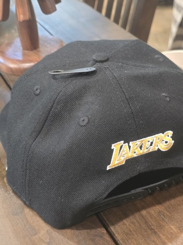 LA Lakers Ultra Game NBA SnapBack Black Adjustable Hat New Los Angeles NWT - Picture 3 of 6