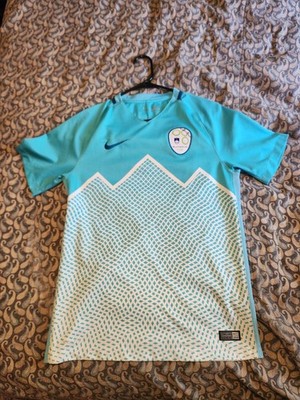 Slovenia 2016/2017 Home Soccer Jersey Size S