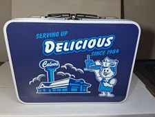 Culver's Lunch Box  Serving Up Delicious Since 1984 Retro Collectible Metal