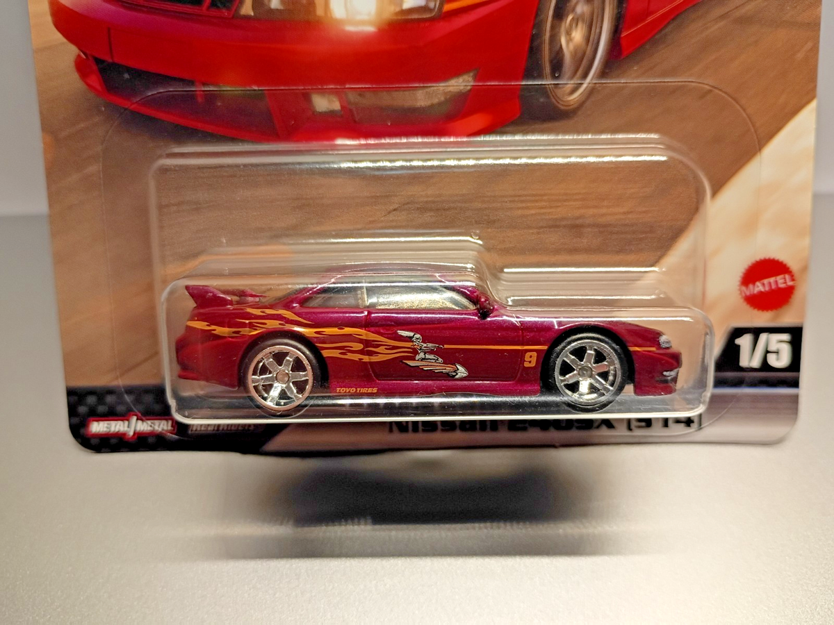 Hot Wheels Premium Fast & Furious Nissan 240SX {S14} Real Riders