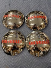1947 1948 1949 1950 1951 1952 1953 Chevrolet Truck 12 Ton Hubcap Set Stainless 1947 1948 1949 1950 1951 1952 1953 Chevrolet Truck 12 Ton Hubcap Set Stainless