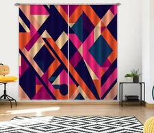 3D Color Matching ZHUA3212 Photo Curtain Window Blockout Fabric Vera 2023