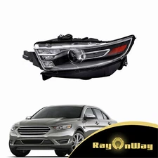 For 2014-2015-2016 Ford Taurus Driver Left Side Halogen Gray HB3 Headlight Assy