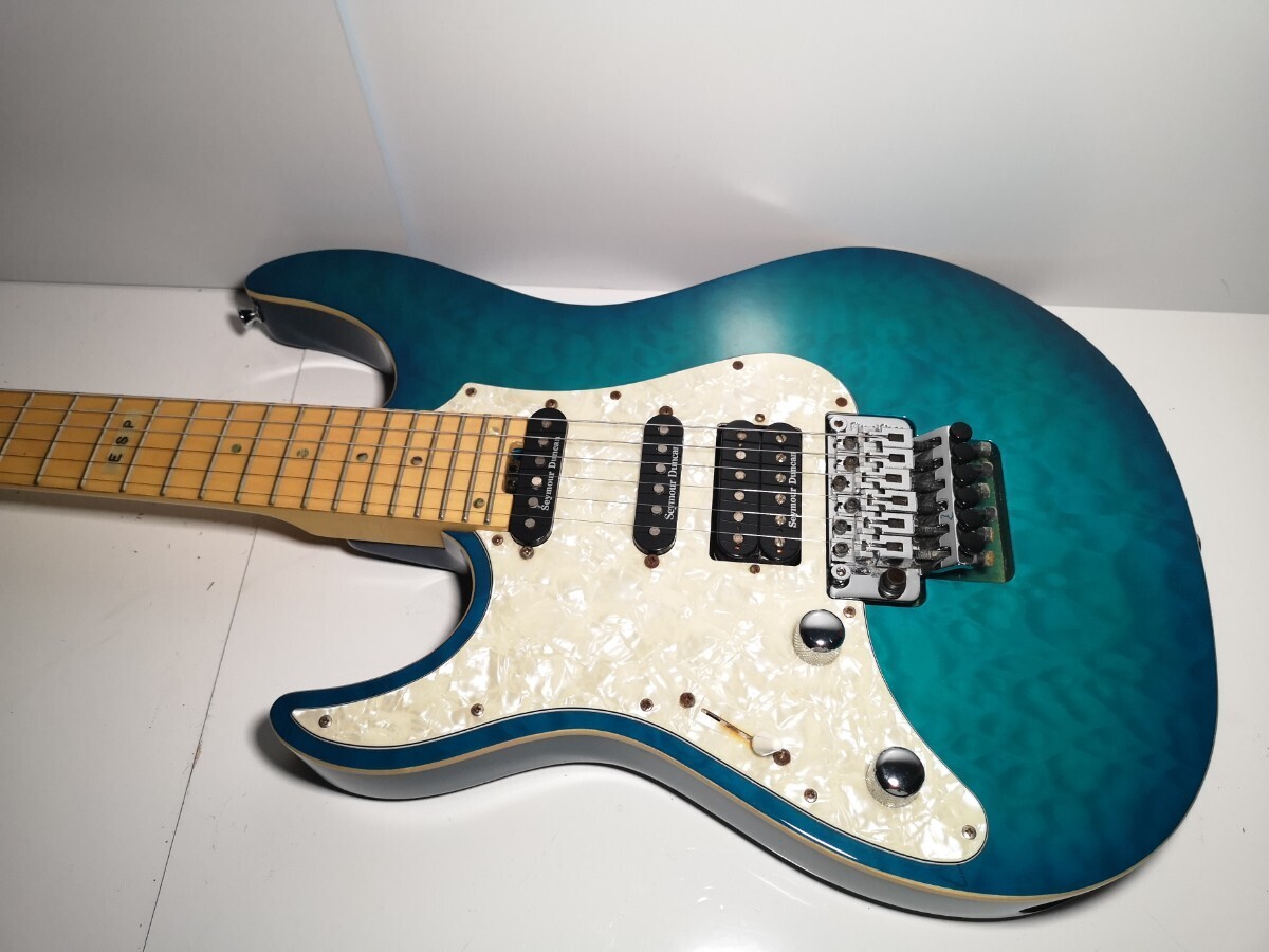 ESP ギター LTD Amazon | ESP Guitars 6弦エレキギター、シースルーブラック