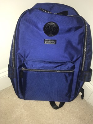 versace blue backpack