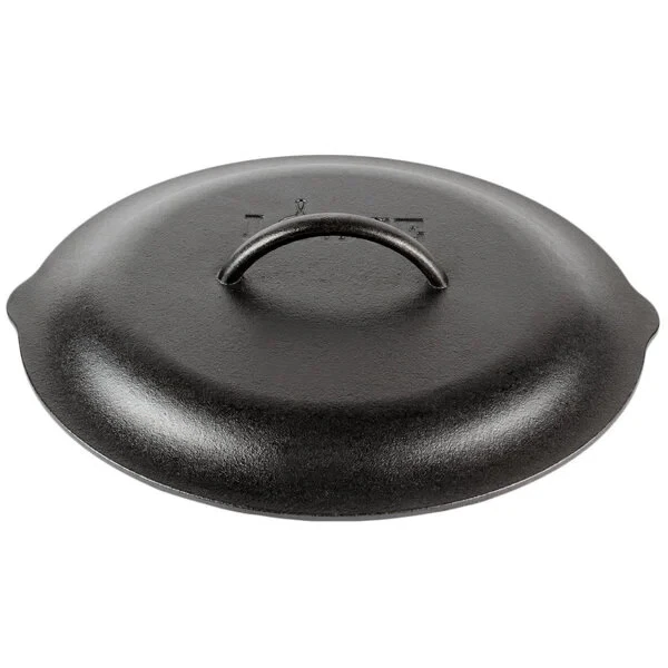  Lodge Pre-Seasoned Cast Iron Covers (choose size below)  - Image 2 of 4