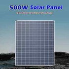 500W 12V Solar Panel Photovoltaic Power Bank Kit 100A Controller Solar Plate