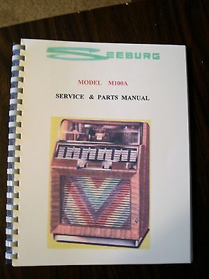 Seeburg Model M100A Jukebox Manual | eBay