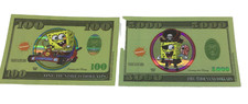 SpongeBob Squarepants Money Sticker Series 4 6 5000 100 2009 Nickelodeon 2