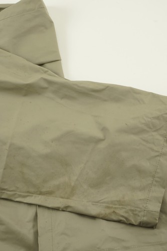 Vintage Eddie Bauer Waterproof Pants Mens Large x 30" Adjustable Beige PVC Nylon - Picture 12 of 13