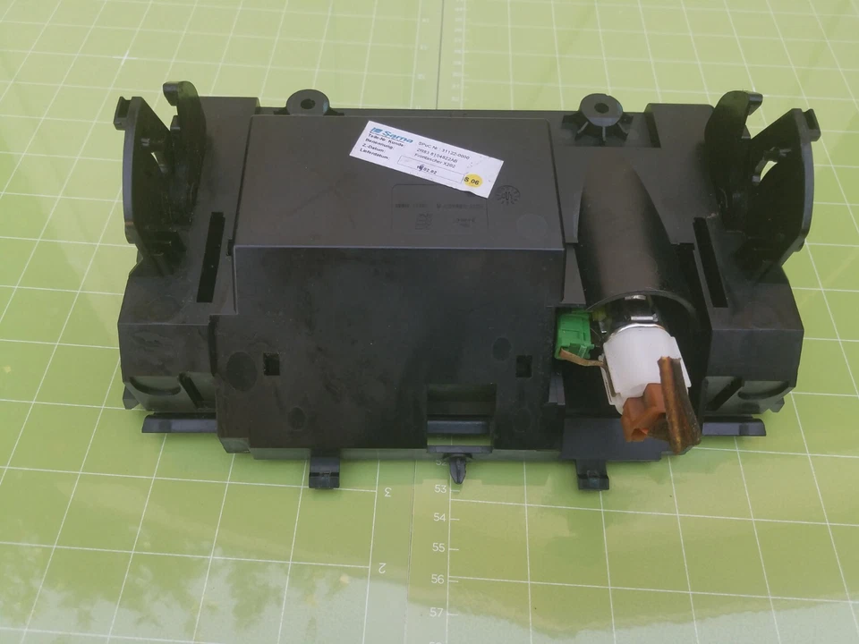 03-08 Jaguar S-Type Cenicero de tablero central Bandeja de cenizas Borde de grano de madera OEM Foto 4 de 4