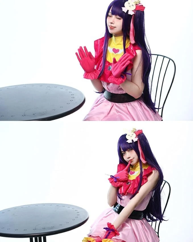 Oshi no Ko Hoshino Ai Aqua Ruby Arima Kana Juegos con disfraces Halloween Anime Uniforme Foto 2 de 4