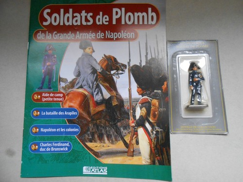 Figurine Militaire STARLUX 1:32 Aide De Camp Napoléon Premier Empire - Plomb Peint - Occasion