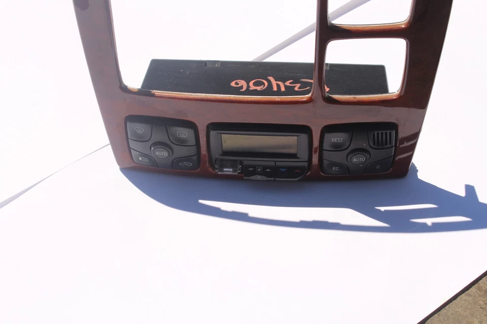 2002 MERCEDES BENZ CL500 CONTROLE CLIMÁTICO MOLDURA TEMPERATURA AUTOMÁTICA R3406 - Imagem 3 de 4