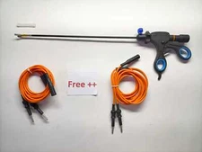 Laparoscopic Bipolar Ruby Forceps 5mmx330mm with Cable Free Reusable Instruments