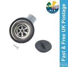 Caravan Sink Waste Outlet 28mm 1.1/4" Angled Plug Hole Motorhome Campervan Boat