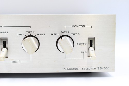 Sony SB-500 Stereo Audio Selector Box Passiv Typ 5 In 2 Out Vintage Japan Work - Bild 7 von 14