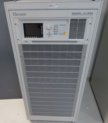 Chroma 61860-380 Regenerative Grid Simulator 60kVA, 380VAC/3ph