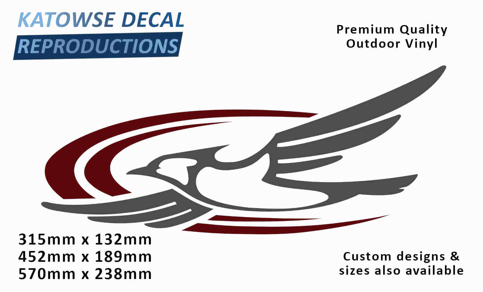 Jayco Bird 20002010 Caravan Replacement Vinyl Decal Sticker eBay