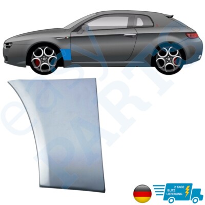 Für Alfa Romeo Brera 2005-2010 Vorne Kotflügel Reparatur Blech / Links