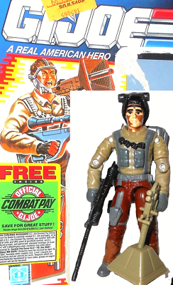 ビンテージ　GIJOE アメリカ製 元箱付き GI joe BULLHORN 1990 vintage 100% COMPLETE w full backer card bull
