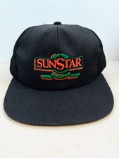 Vintage K Products USA MADE Sun Star Trucker Hat Snapback Dad Cap NOS
