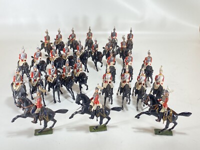 Britains-Métal : 'Scots Greys'- Quatre cavaliers en boite d