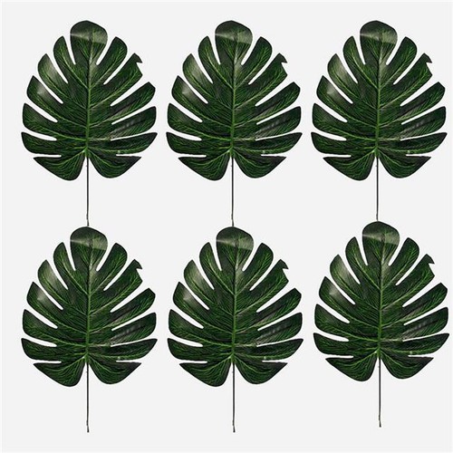 Artificial Split Philo Leaf Small Swiss Cheese Plant Leaves Choose