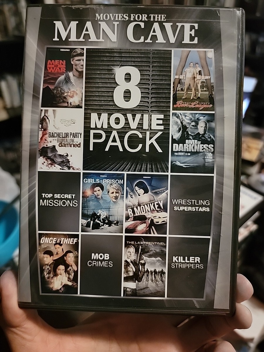 8 Movie Pack DVD Movies For The Man Cave | eBay