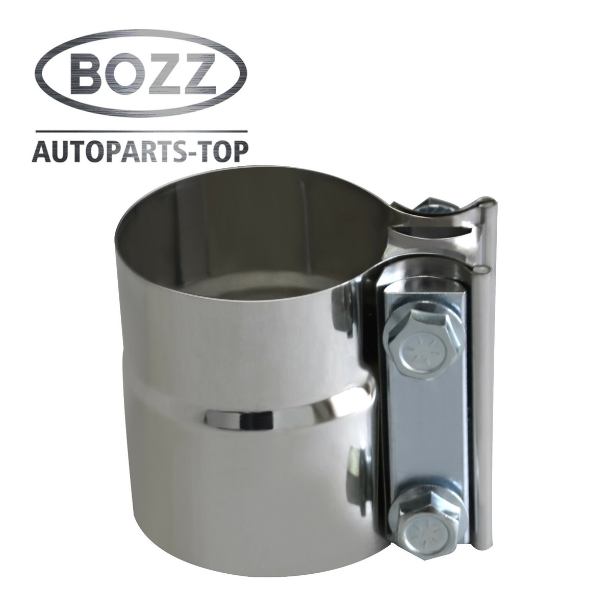 3" T304 Stainless Steel Lap Joint Exhaust Clamp For Catback - Foto 12