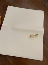 collectible japanese stationary 6.5x5.5 - 25 sheets new