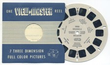 BRUSSELS Belgium 1953 Sawyer's View-Master Single Reel 1950