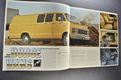 1981 Dodge Van Truck Brochure Ram Van B-150 250 350 Excellent