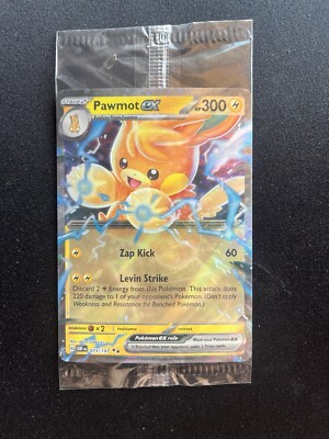 Pawmot ex 073/197 Sv03: Obsidian Flames Holo - Sealed Promo Paldea