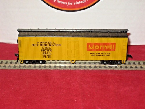 AHM HO Scale Morell Refrigerator Line 40' Reefer Box Car - Item #CCHO747 - Picture 3 of 5