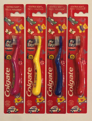 MEINE ERSTE ZAHNBÜRSTE COLGATE KIDS (0-4 JAHRE ALT) EXTRA WEICH - SCHNELLE & KOSTENLOSE LIEFERUNG