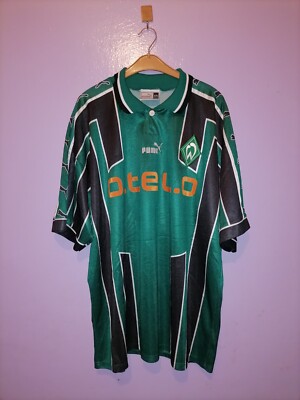ビンテージ　ブレーメン　99-00 ユニフォーム WENDER BREMEN 1999/00 FOOTBALL SHIRT JERSEY TRIKOT #6 BAUMANN PUMA