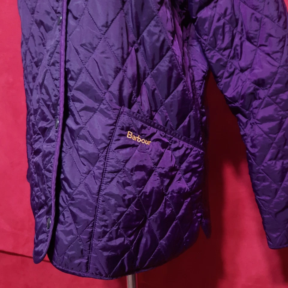 Chaqueta acolchada para mujer BARBOUR Liddesdale impermeable talla UK10, EURO 36, EE. UU. 6 Foto 4 de 4