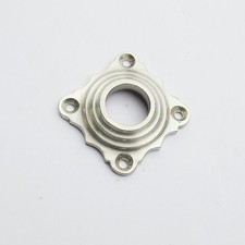 Historische Drückerrosette Nickel matt (15-1NM)