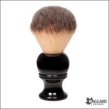 Shaving Brush - Maggard Razors Black Resin Handle Synthetic Shaving Brush, 22mm