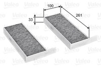 Valeo 715805 Filter, Innen Luft FüR Ds, Opel, Peugeot, Peugeot (Df-Psa), Opel