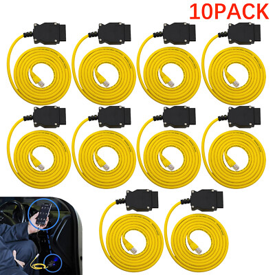10PC ENET Bimmercode OBD2 Cable for BMW F-Series Coding E-SYS ISTA ICOM Bootmod3