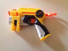 Hasbro C-015C Nerf Action Pull Back Pistol Dart Gun w/ Laser Sight