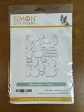 Simon Says Stamp Warm Heart Die Set-NEW