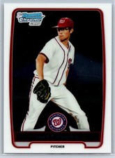 2012 Bowman Chrome Matt Purke 1st Bowman Rookie Washington Nationals RC #BCP80