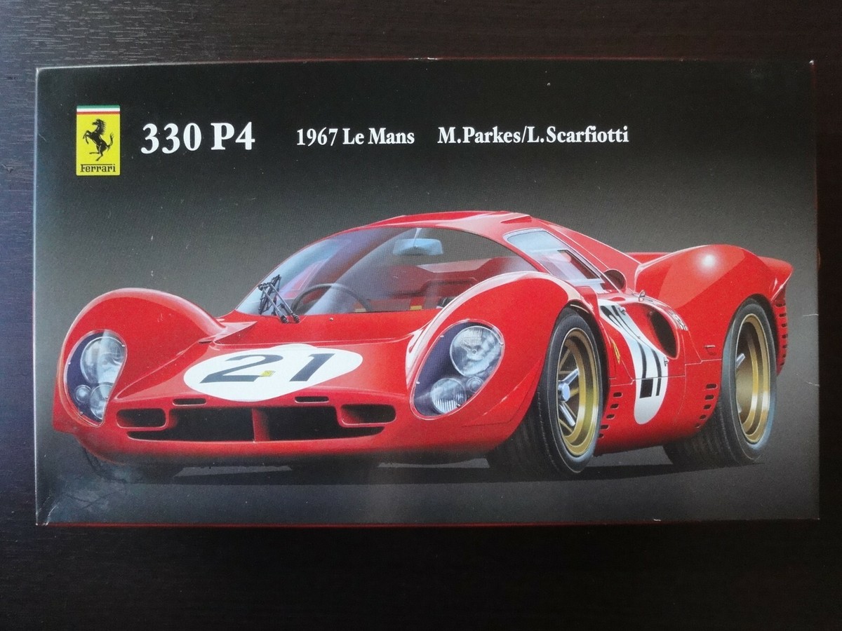 Rare ! Fujimi 1/24 FERRARI 330P4 '67 Le Mans with Etching Rare ! Fujimi 1/24 FERRARI 330P4 '67 Le Mans with Etching